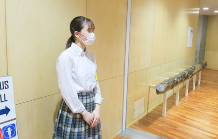学校説明会のようす