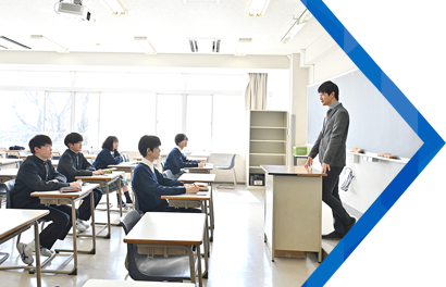 授業中の教室の様子