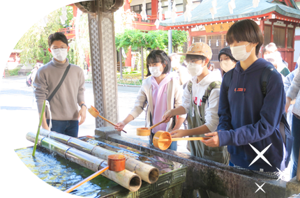 校外学習のようす