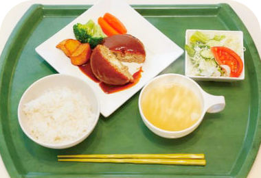カフェテリアのメニュー