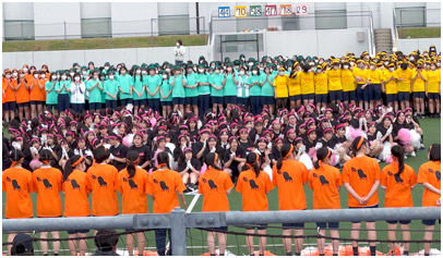 運動会の様子