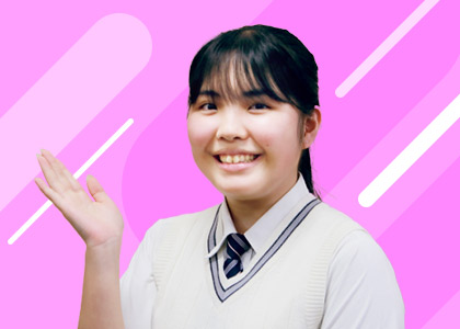 Y.K.さん 高校3年生 ドバイからの帰国生 高校2年生の夏から1年間、フランスに留学