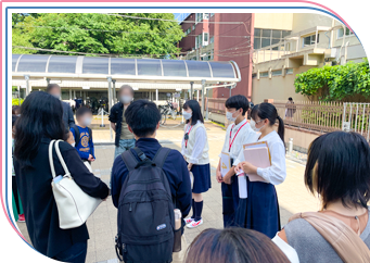 国際交流ボランティアのようす