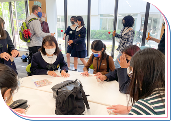 国際交流ボランティアのようす