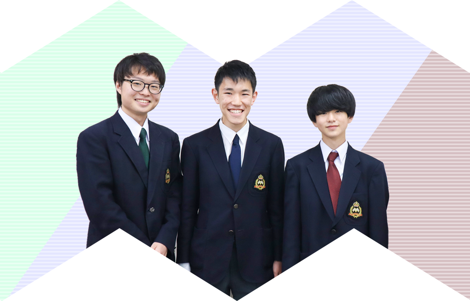 五十嵐くん、睦好くん、滝澤くん