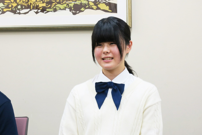S.H.さん（高校2年生）