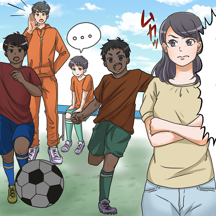 「サッカーチームでえこひいき？コーチの息子ばかりが試合に出場…うちの子のほうがうまいのに！」記事サムネイル