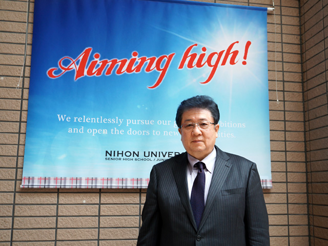 教育改革と中高一貫システムの見直しを主導してきた学校長　田村隆先生