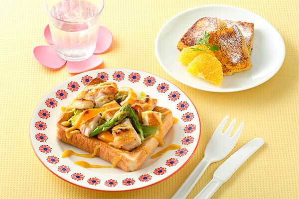【東京ガスネットワーク】親子料理教室でボリューム満点のグリルチキンサラダとフレンチトーストを作ろう！