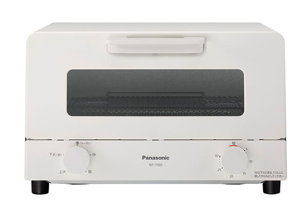 パナソニック トースター オーブントースター 4枚焼き対応（ホワイト NT-T501-W）：1名様