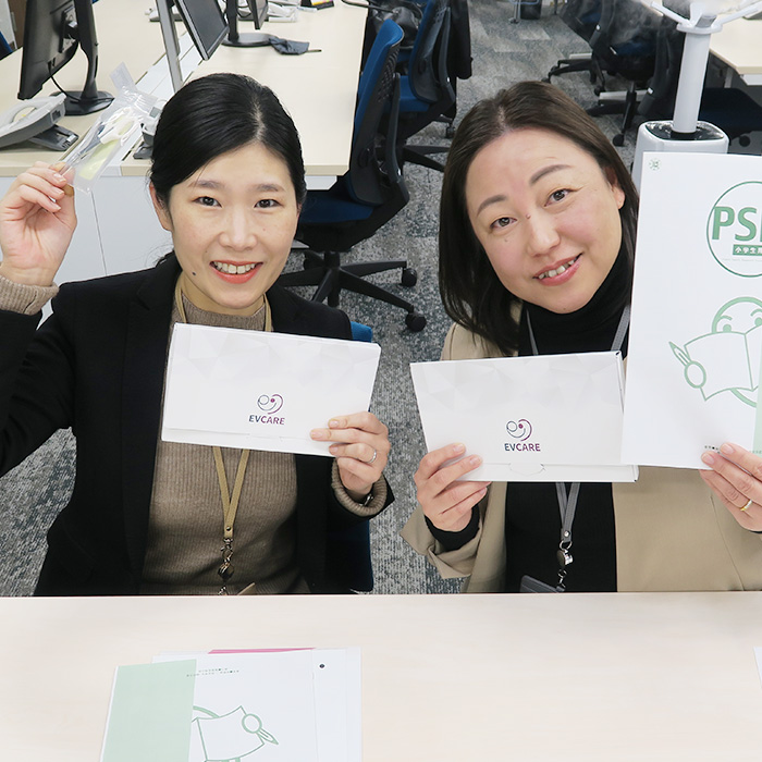 「髪の毛で子どものストレスが分かる!?中学受験期を良好に過ごす注目ツール【エデュママ社員突撃隊が行く！株式会社イヴケア−前編−】」記事サムネイル