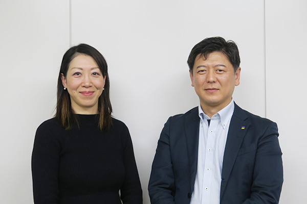 須永由美子氏と大野純一氏の写真