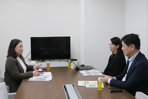 ふじもんと大野氏の写真