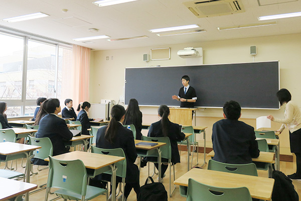 文化祭実行委員会の分科会の様子