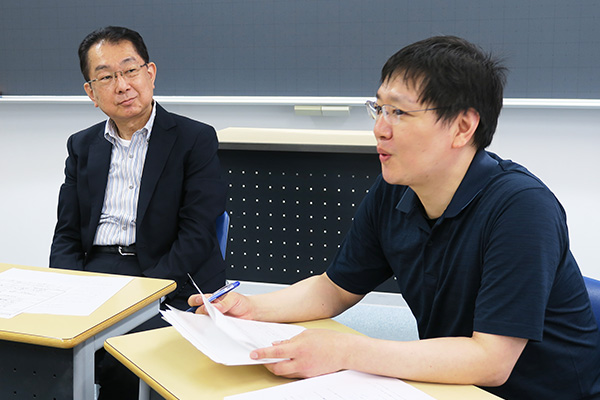 関戸先生と安富先生