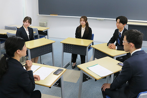 おすずさんから質問している様子