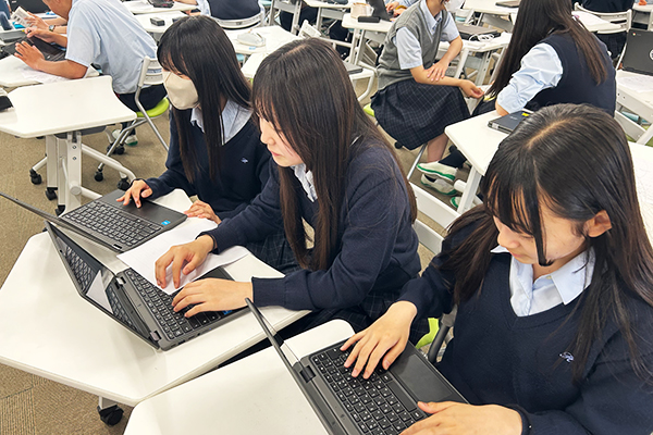 日出学園探究授業の様子