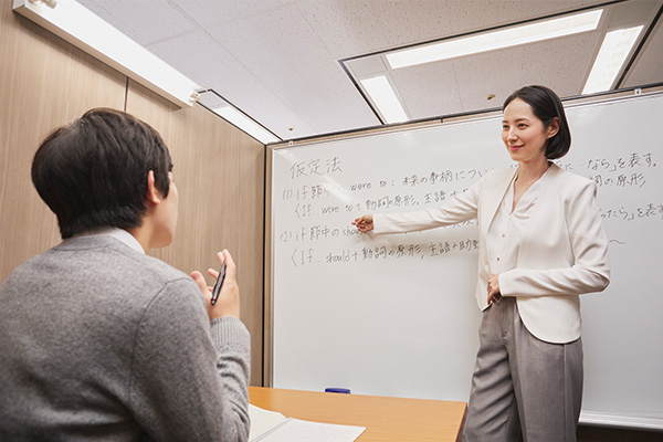 個別指導中の写真