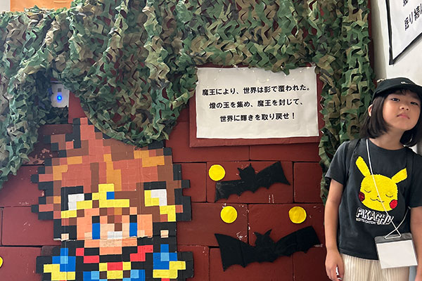 RPG風の階段の装飾