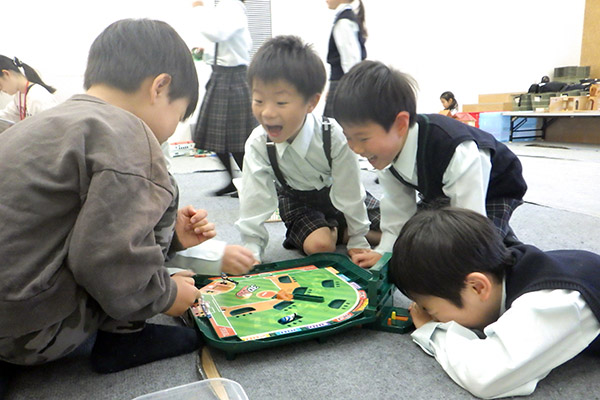 友だちと過ごす楽しさいっぱい