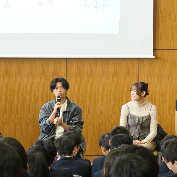 「【日大櫻丘2年生の進路説明会】他大学に進学した卒業生たちのリアル体験記」記事サムネイル