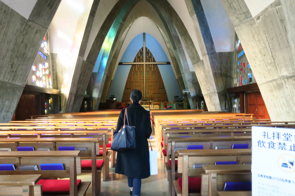 聖パウロ礼拝堂の中